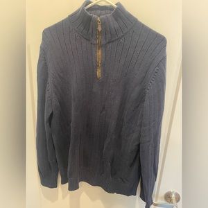 Men’s Vintage Navy Brooks Brothers Cotton Sweater